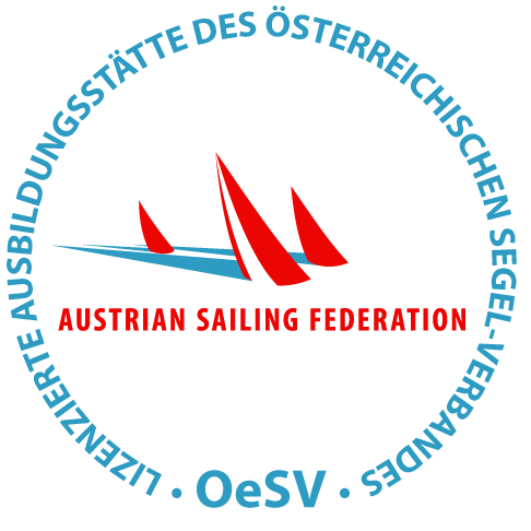Logo des Österreichischen Segel-Verbands für lizenzierte Ausbildungsstätten